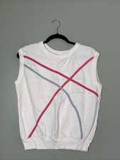Maverick Sleeveless Sweatshirt Vintage 80s Style Women’s XL Made In USA