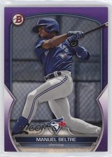 2023 Bowman Prospects Purple 112/250 Manuel Beltre #BP-79 0c6