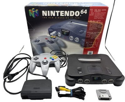 Nintendo 64 N64 Konsole Console - Inkl. OVP Boxed mit Original Controller - PAL