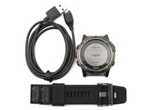 Garmin fenix 5X Zaffiro 51mm Acciaio Inox Grigio Ardesia con Cinturino Nero - (LEGGI)