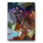 Junior Bridgeman Art Card Limited 4/50 Edward Vela Signed (Milwaukee Bucks)