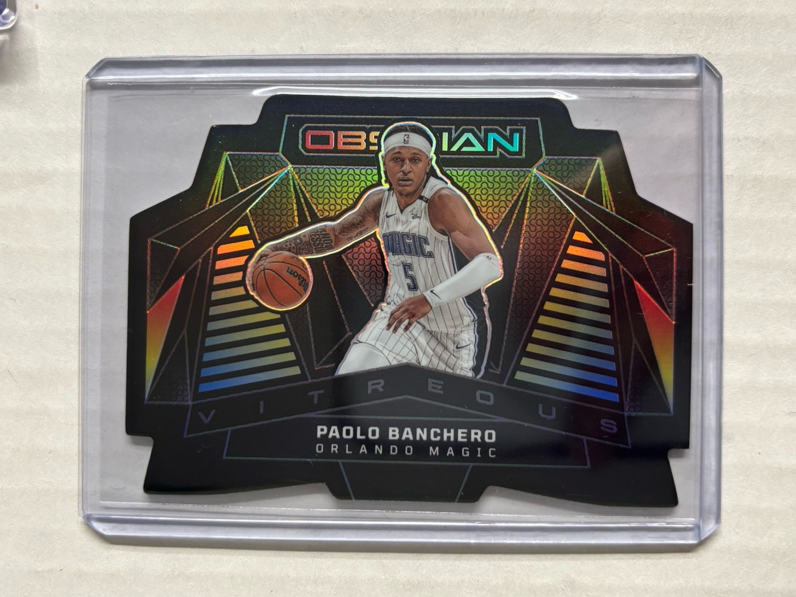 2024-25 Obsidian Paolo Banchero Vitreous Die Cut Case Hit Magic