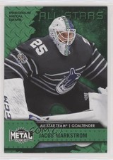2020 Skybox Metal Universe All-Stars PMG Green 10/100 Jacob Markstrom #187 q2x