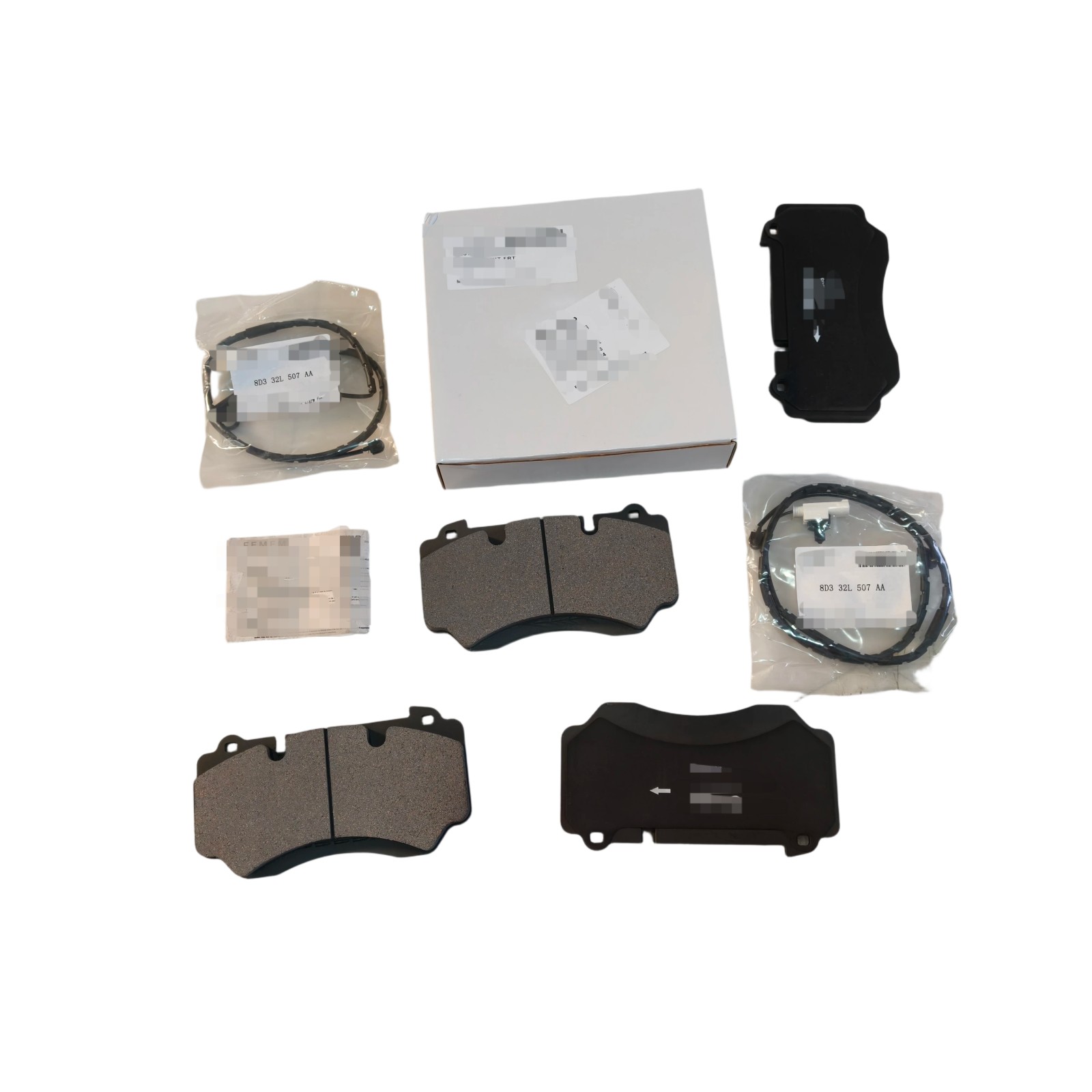 For 2013-2016 Aston Martin DB9,Vanquish,DBS,Virage Front Brake Pad 8D33-2D007-BA