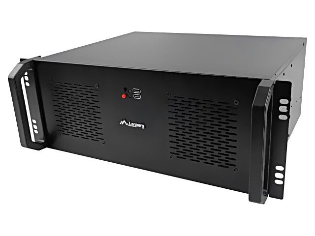 Case server ATX 19"" 4U 350/10 LANBERG SC01-3504-10B - Immagine 2