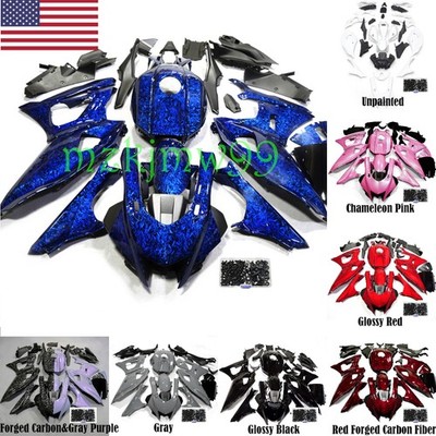 Injection ABS Fairings Kit Bodywork +Bolts For Yamaha YZF R7 2021 2022 2023 2024