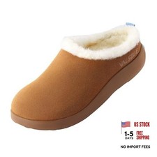 Orthopedic Slippers for Women and Men,Arch Support 9 Women/7 Men Chestnut