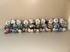 10 Thomas Kinkade bears, Christmas Issue Gallery Treasures Collection, w/ tags