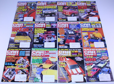 Car Craft DIY Street Performance Magazine Lot Bundle 1997 Complete Year Set Full