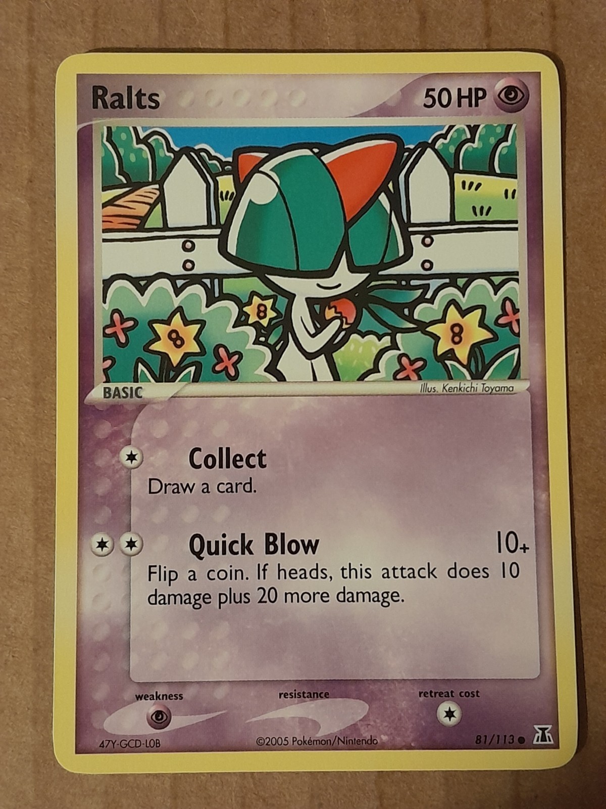 Ralts 81/113 Ex Delta Species NM See Pictures