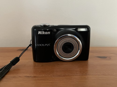 #ad #ad Nikon Coolpix L23 Digital Camera Black SPARES OR REPAIR SEE DESCRIPTION GBP 24.99