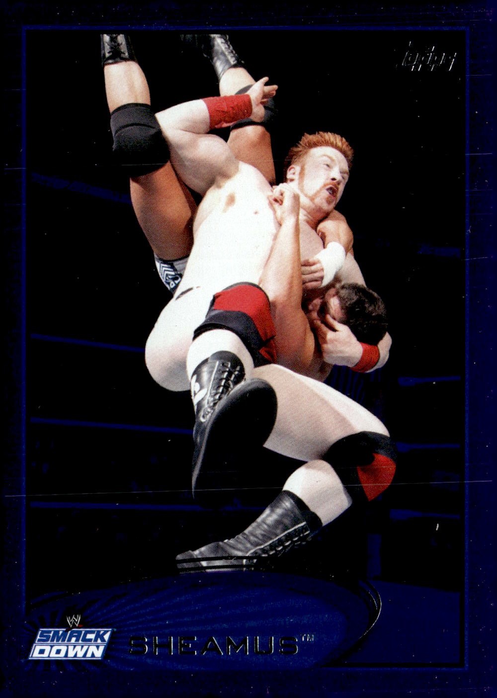 2012 Topps WWE #4 Sheamus Purple