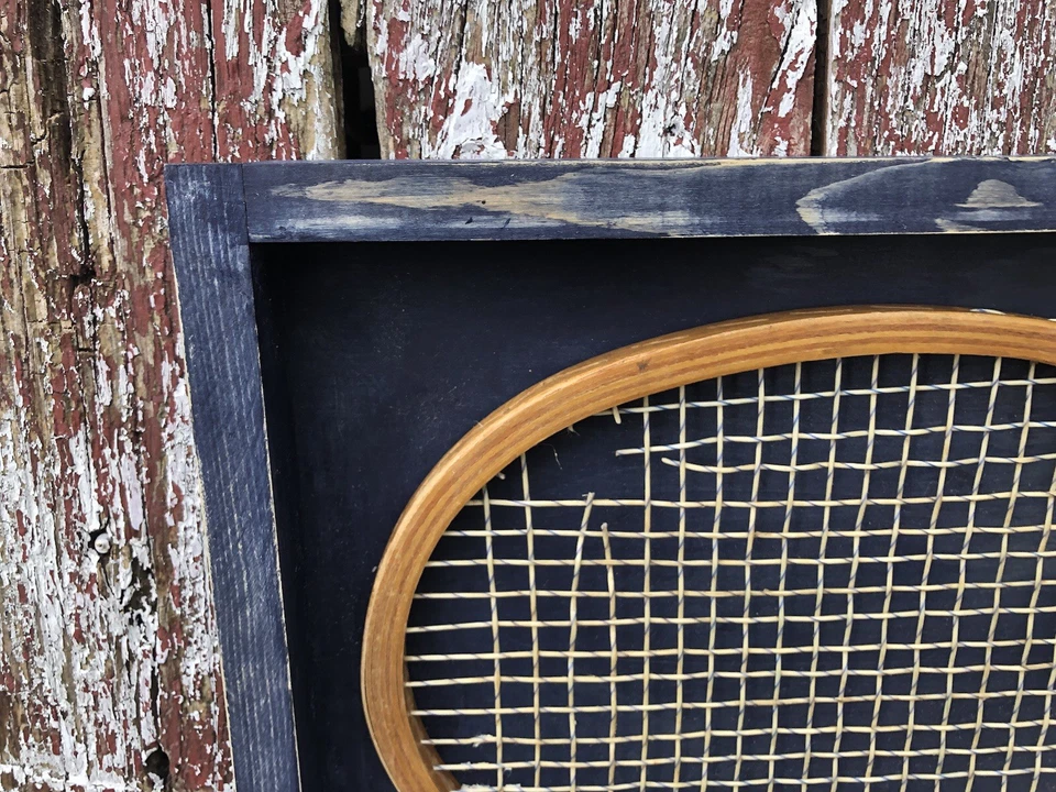 Raqueta de tenis de madera Wilson Mary Hardwick raqueta vintage montada en madera #32 Foto 2 de 4