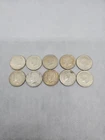 Kennedy half dollars 40 percent silver.      Lot Of 10 ALL 1967