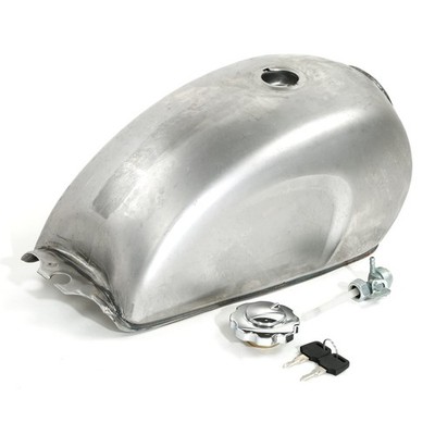 Motorcycle Gas Tank Unpainted 9L 2.4 Gallon for Honda Cafe Racer Scrambler