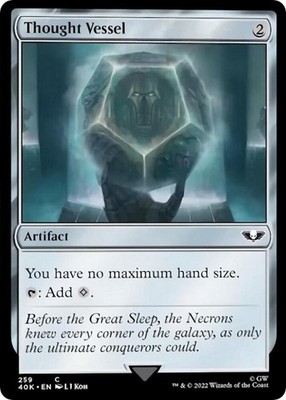 1x Thought Vessel - Universes Beyond: Warhammer 40,000 Near Mint - MTG