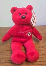 2001 23 Karat Gold'n Bears Dale Earnhardt Jr. 8 Collectible Nascar Bear