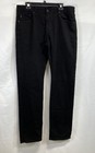 AG Adriano Goldschmied Men's Black Straight Leg Denim Jeans Size 36x34 — photo 1