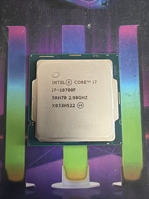 Intel Core i7-10700F 2.90GHz 8-Core LGA1200 Desktop CPU Processor  For Gaming PC