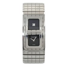 CHANEL Code CoCo Diamond H5144 Quartz Black Dial Ladies Watch 90302150