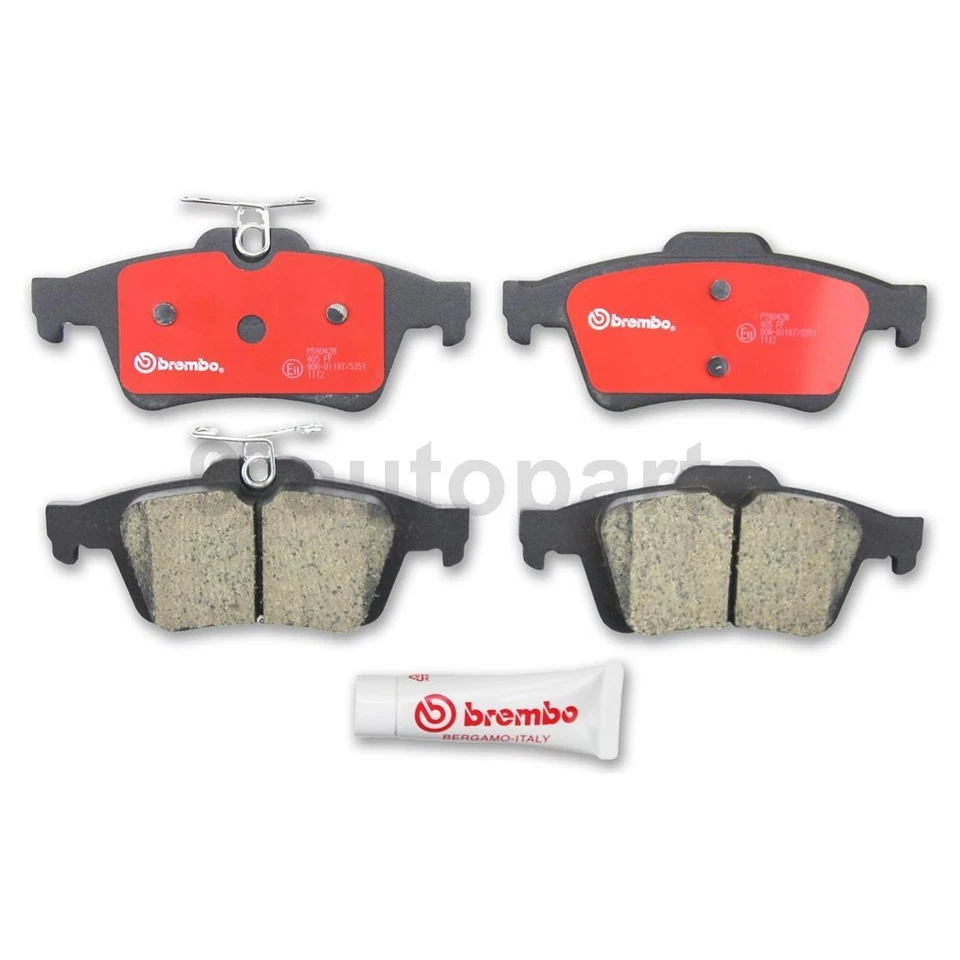 布雷博前后刹车片套件陶瓷垫适用于 2006 - 2009 庞蒂亚克 Solstice — 第 4/4 张图片