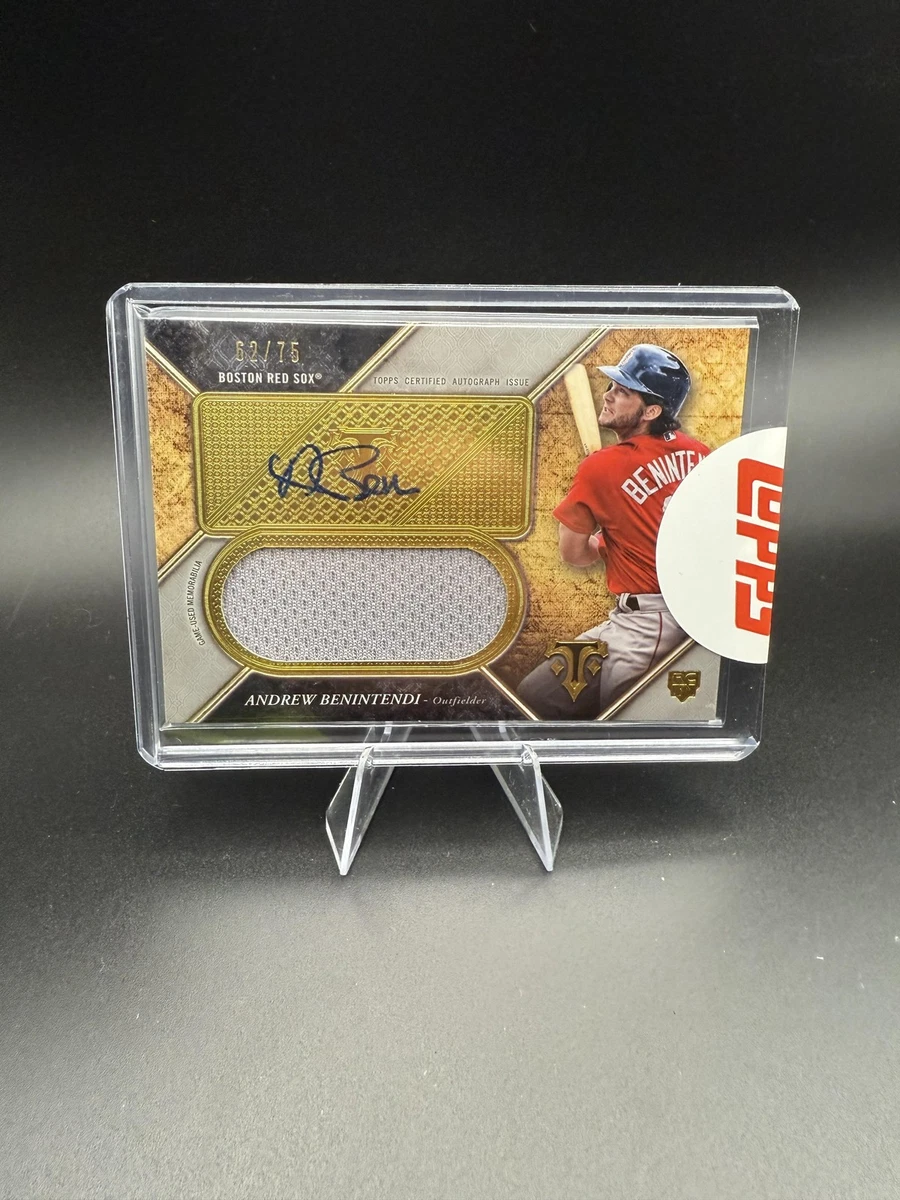 Andrew Benintendi Autograph Baseball Cards for sale | eBay