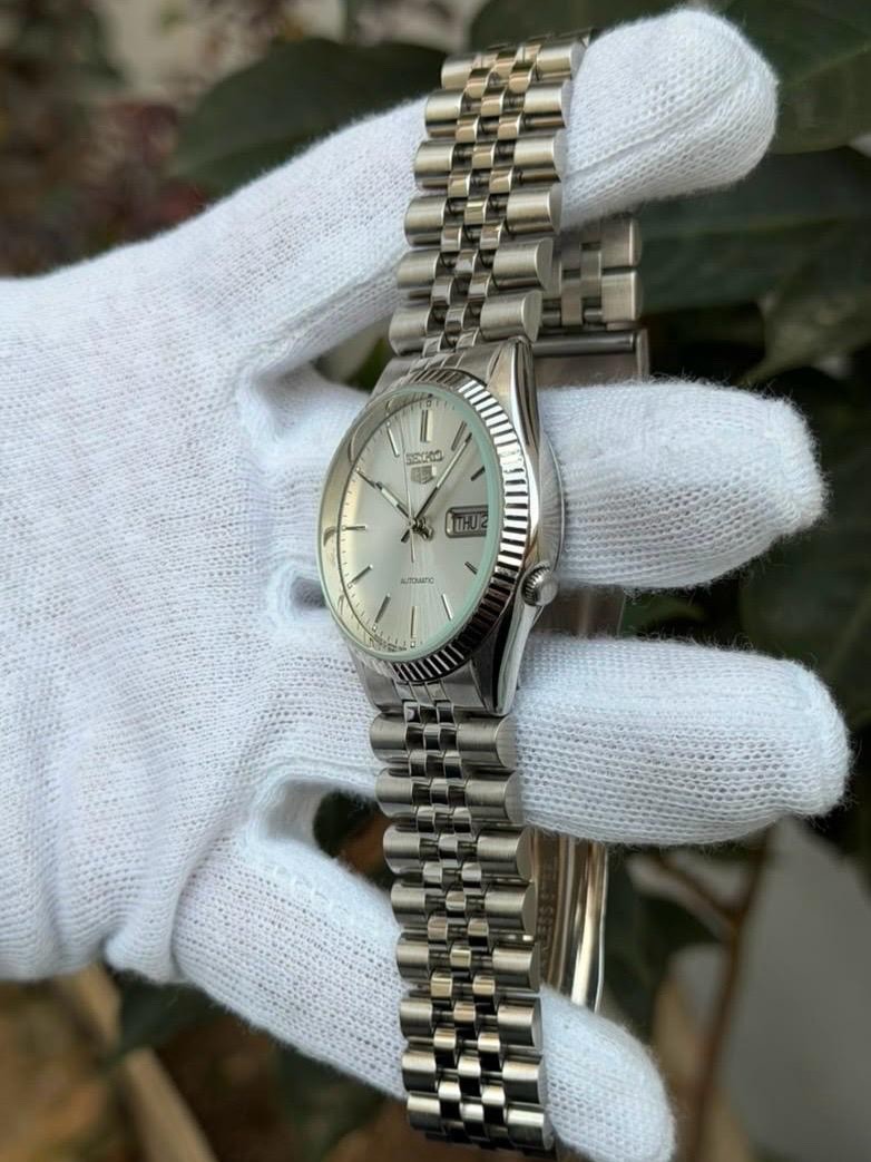Seiko 5 Sports Silver Men's Watch - SNXJ89 for sale online | eBay