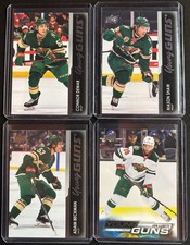 Minnesota Wild 4 Card Young Guns Lot. Dewar, Shaw, Beckman, Lizotte 2021 2022