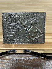 Vintage Coca Cola Belt Buckle Refreshing and Delicious USA Tiffany Foundry
