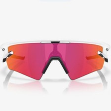 Oakley 949902 Sphaera Slash Prizm Field Lenses w/ Matte White Frame Sunglasses