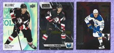 Owen Power Buffalo Sabres 3 Card Lot 2023-24 Allure-O-Pee-Chee Platinum-Skybox