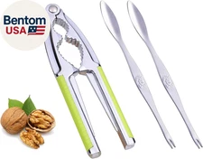 Nut Cracker, Nutcracker, Seafood Tools, Walnut Cracker for All Nuts, Heavy Duty