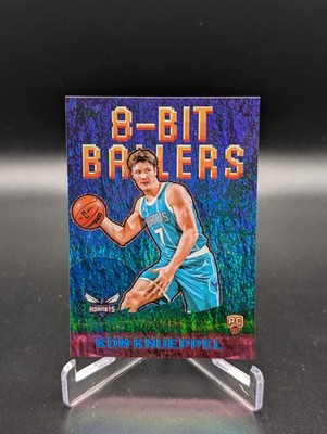2025-26 Topps Kon Knueppel Rookie RC 8-Bit Ballers Blue Holo Foil #059/150