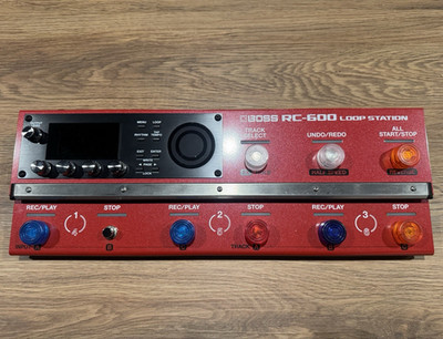 BOSS RC-600 Digital Loop Station Looper Pedal for Electric & Acoustic Guitar