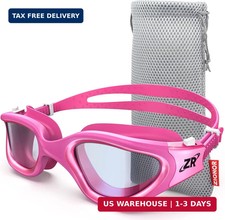ZIONOR Swim Goggles, G1 MAX Polarized Anti-Fog Swimming Goggles for Men Women