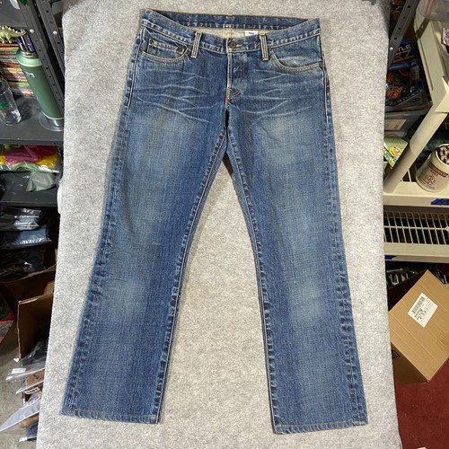 Vintage Levi Offender Low Rise Size 34x34 2-Button Jeans Blue Y2K MADE IN USA - Picture 2 of 21
