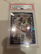 🔥2023-24 Donruss Optic - My House Victor Wembanyama #6 Purple Prizm (RC) PSA 9