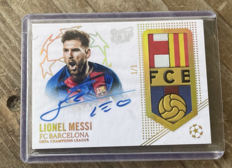 2025/26 Card Lab Messi Dynasty Auto 1/1