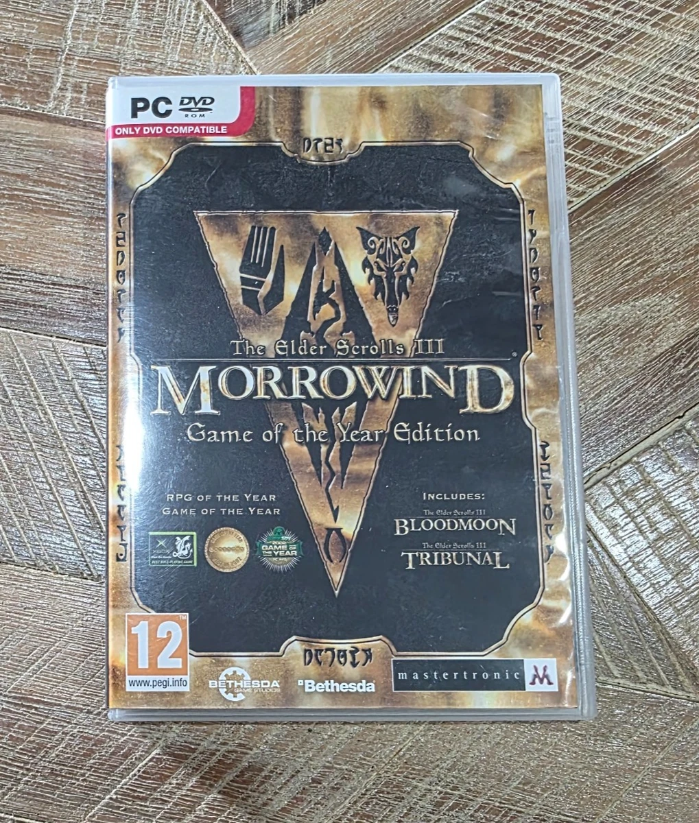 The Elder Scrolls III: Morrowind - PC CD-ROM - PAL FR - Bon état