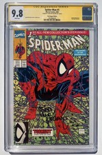 Product Image: Spider-Man #1 1990 CGC 9.8 PURPLE WEBS Poly Bagged GREEN Signed by Mcfarlane!🔥