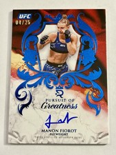 2025 Topps Royalty UFC Manon Fiorot Pursuit Of Greatness Auto Blue SSP /25