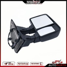 Right Side Black Towing Mirror w/Heated for Ford F-250 F-350 F-450 F-550 USA