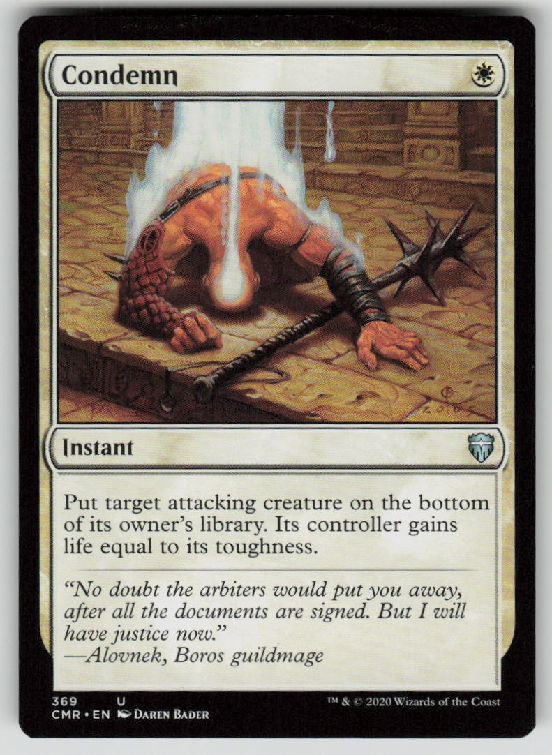 Condemn 369 Commander Legends Near Mint
