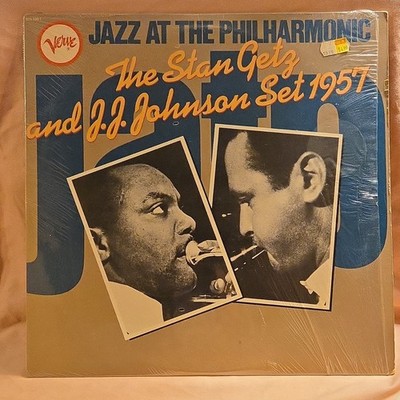 Verve Jazz at the Philharmonic Stan Getz J.J. Johnson Live 1957 Vinyl LP Jazz