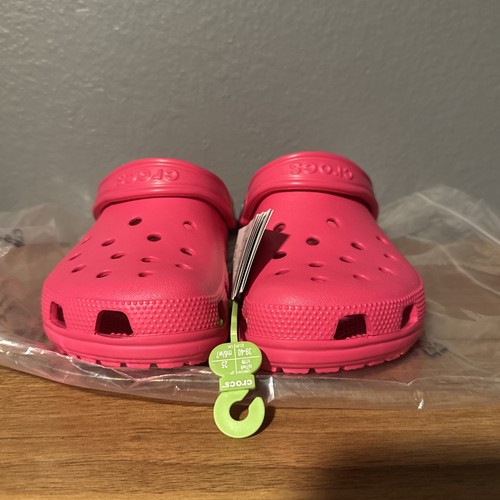 Crocs Erwachsene klassischer Clog Slipper Sommer Frühling Drachenfrucht pink US Damen 9 - Bild 3 von 5