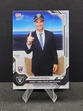 Fernando Mendoza 2026 Topps Now Raiders 1st Overall Pick Rookie RC #FMEN
