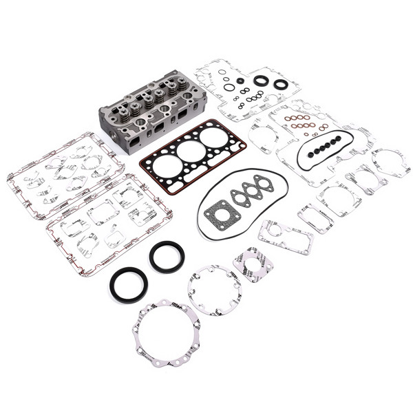 Fast Complete Cylinder Head with Valves Spring + Full Gasket Set Fit for Kubota