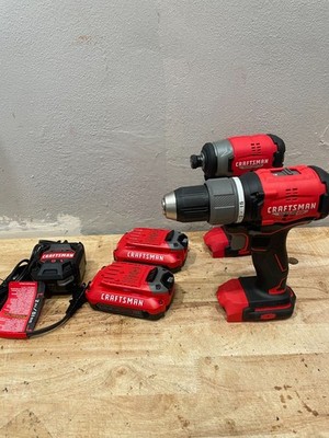 CRAFTSMAN V20 RP 20-volt Max 2-Tool Brushless Power Tool Combo Kit CMCK211C2