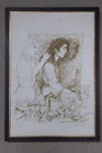 old Serigraph Signed Carlos Alonso  in pencil, Argentine Artist