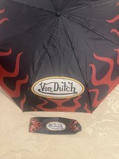 Von Dutch Nitro Compact Automatic Umbrella, Strong Portable